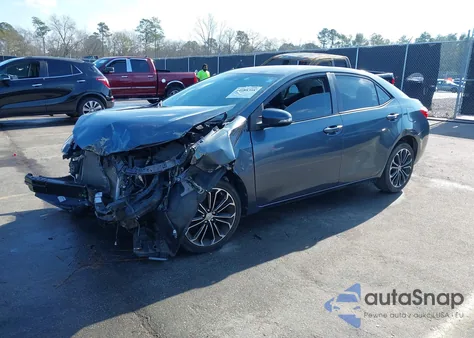 2014 Toyota Corolla S Plus z USA, uszkodzony, nr VIN 5YFBURHEXEP171014